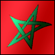 3D Morocco Flag