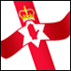 3D Northern Ireland Flag