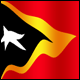 3D Timor Leste Flag