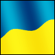3D Ukraine Flag