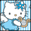 Hello Kitty Angel With Harp