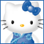 Hello Kitty In Blue