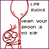 spoon too big =(